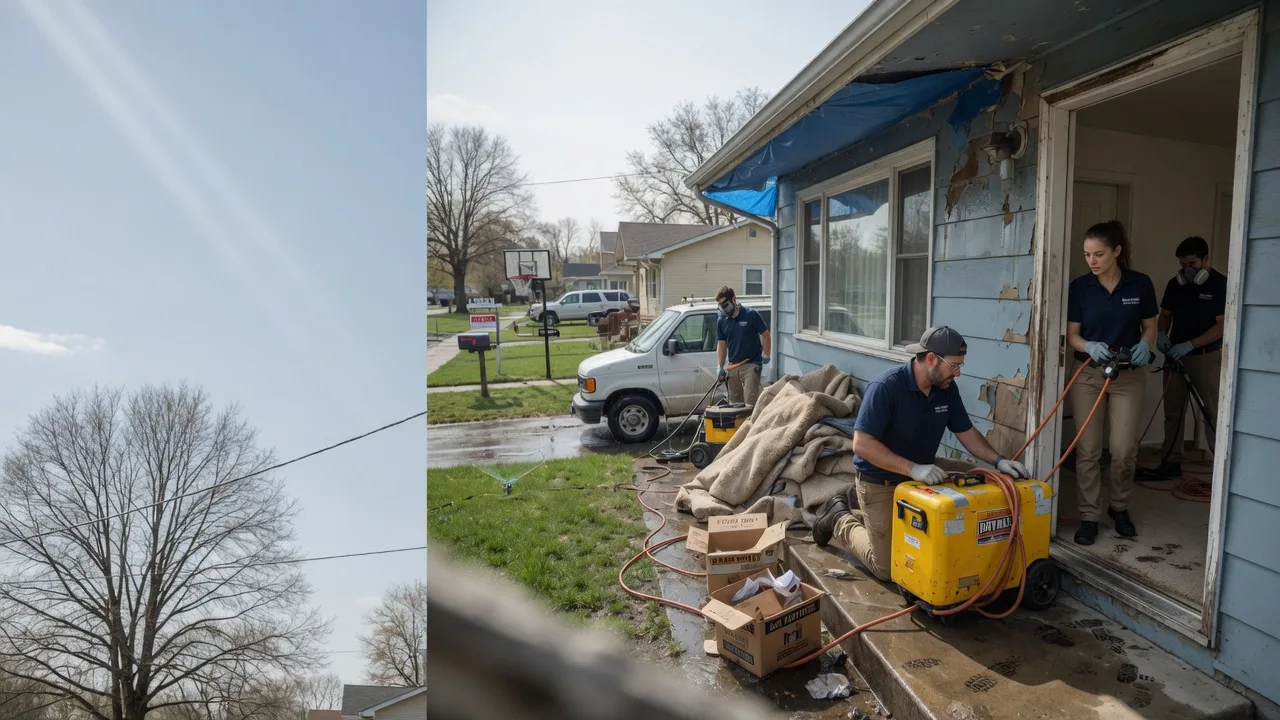 Basement Flood Cleanup in Elsa, TX near me